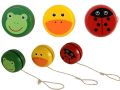 24x Wood Works Classic Wooden Animal Yoyo, by HTI Toys Part No.1373847
