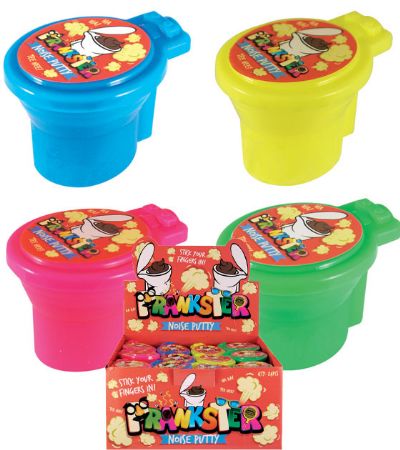 24x Pranksters Noisy Toilet Putty In Display