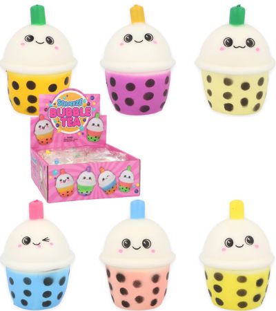 12x Bubble Tea Squeeze Toy 