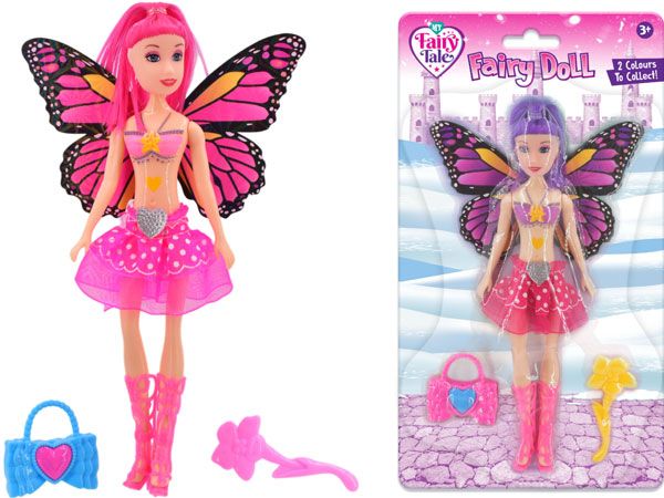 Fairy Tale 20cm Fairy Doll With Accessories, Assorted Designs