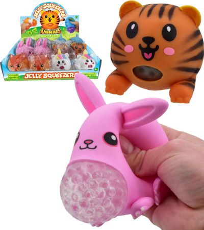 12x Animal Jelly Squeezers In Display Box
