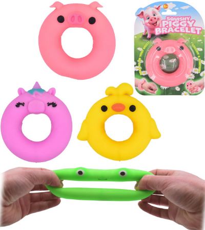 Squishy Animal Bracelet, Assorted Designs Picked At Random